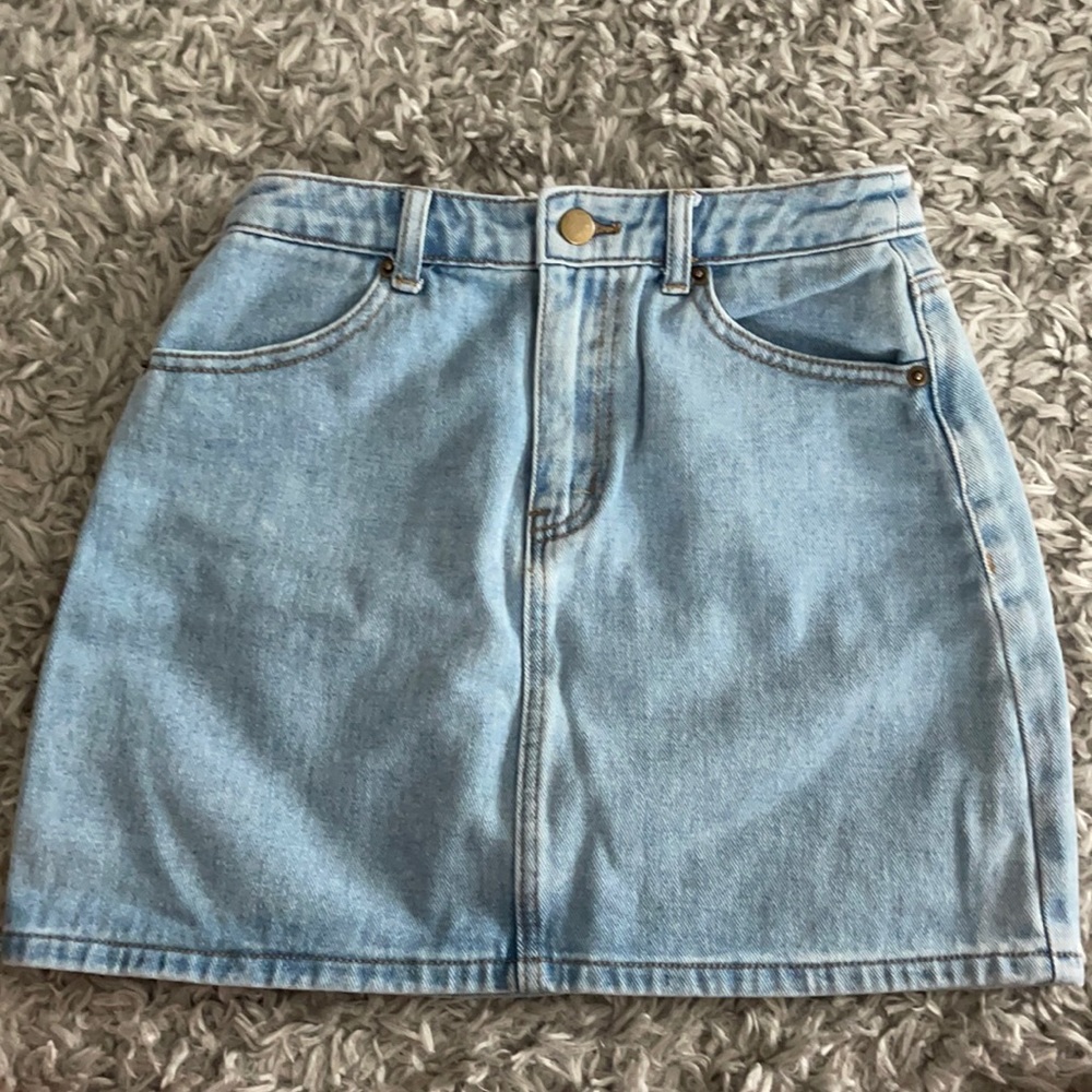 Forever 21 jean skirt size Small